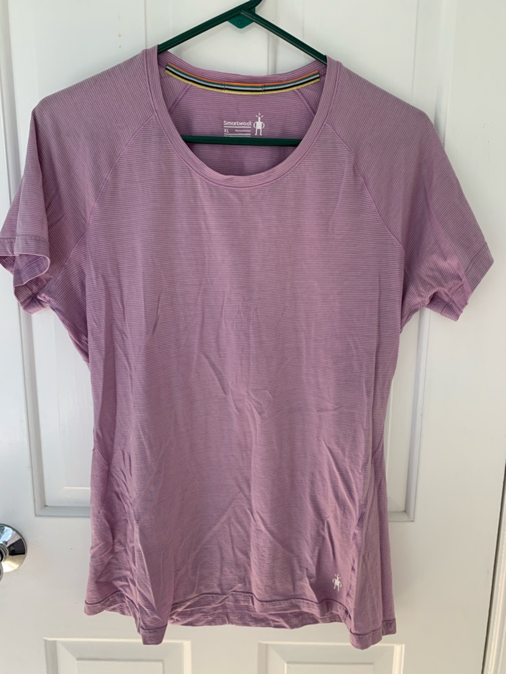 Smartwool Women’s Light Lavender Short Sleeve Crew Tee